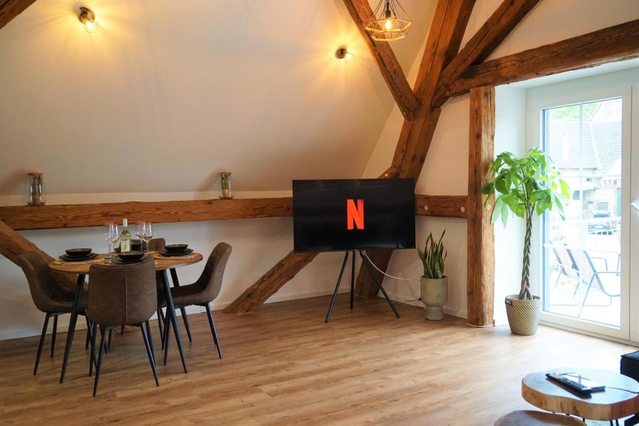 Galerie-Wohnung I Sanierter Pferdestall I Europapark I Boxspring I Nespresso Kippenheim Exteriör bild