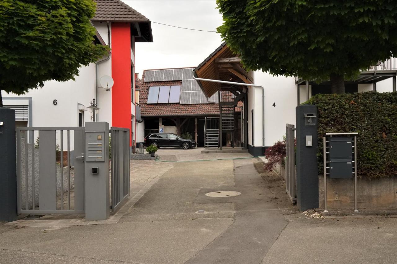 Galerie-Wohnung I Sanierter Pferdestall I Europapark I Boxspring I Nespresso Kippenheim Exteriör bild